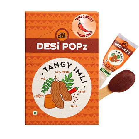 Go Desi Imli Pop Tamarind And Jaggery Candy Extra Spicy | Desertcart INDIA