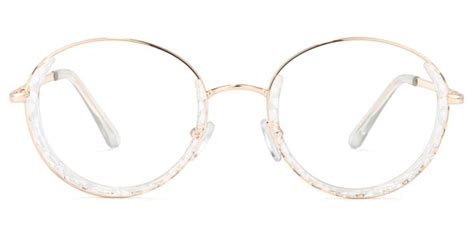 Finley Round Clear Glasses | Zeelool Glasses