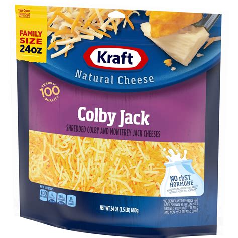 Kraft Colby Jack Shredded Cheese Family Size 24 oz | Shipt
