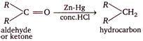 Which of the following reagents converts both acetaldehyde and acetone ...