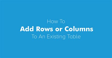 How to Add Columns to an Existing Table 的图像结果