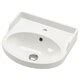 RUTSJÖN semi-recessed wash-basin, white, 50x44 cm (195/8x171/4") - IKEA