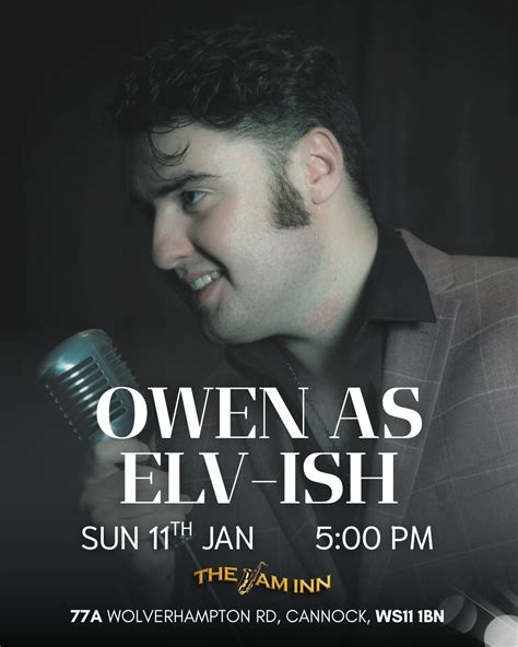 OWEN AS ELV-ISH, 77 High Green Cannock, WS111BN Cannock, United Kingdom ...