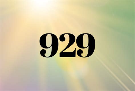 929 Angel Number