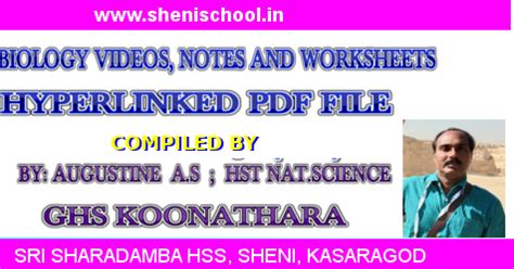 SHENIBLOG: BIOLOGY STD VIII, IX , X HYPERLINKED PDF FILE OF BIOLOGY ...
