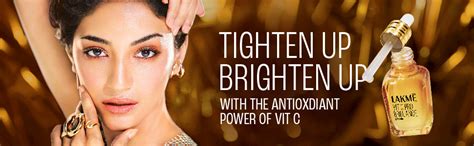 Lakme Vit C Brillance Serum, 10% Vit C Complex, Glass Skin in 21 Days ...