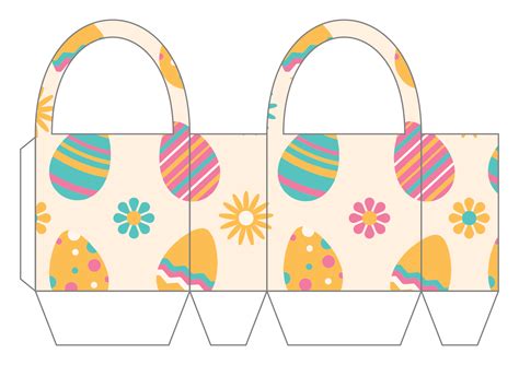 Easter Basket Craft Kids - 5 Free PDF Printables | Printablee | Easter ...