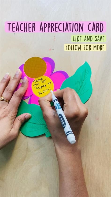 Teacher appreciation cards – Artofit