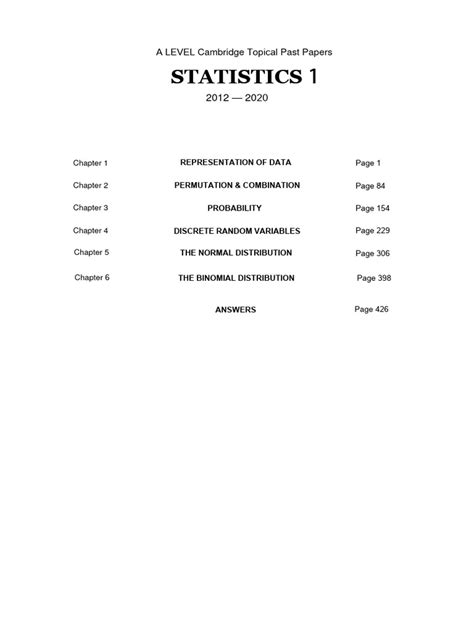 Image result for Probability and Statistics Free PDF