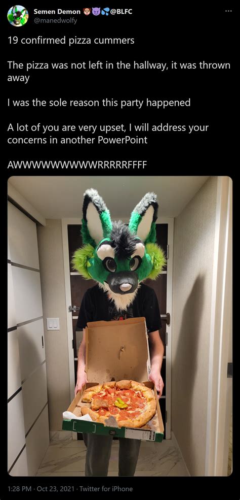 Manedwolfy's pizza photo (BLFC 2021) | Know Your Meme