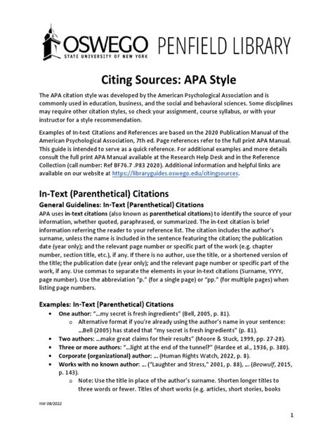Image result for How to Reference APA Style