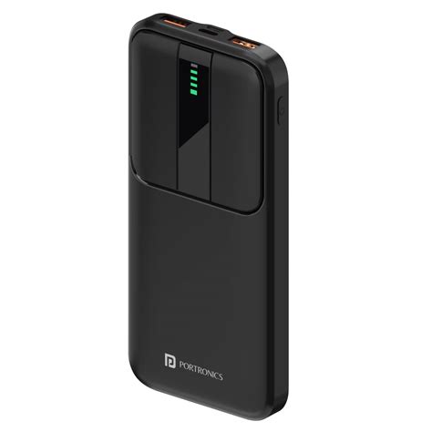 Portronics Power E 10K 10000 mAh,2.4A 12w Slim Power Bank with Dual USB ...