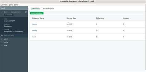 Image result for MongoDB Compass GUI Setup