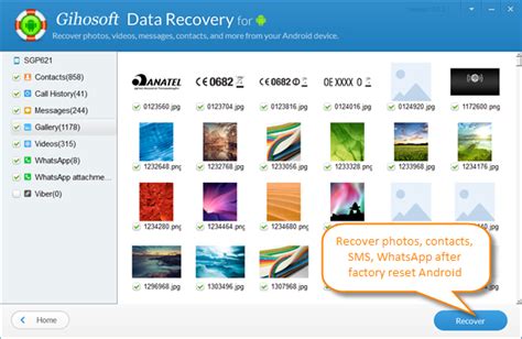 Image result for Recover Data After Factory Reset Android