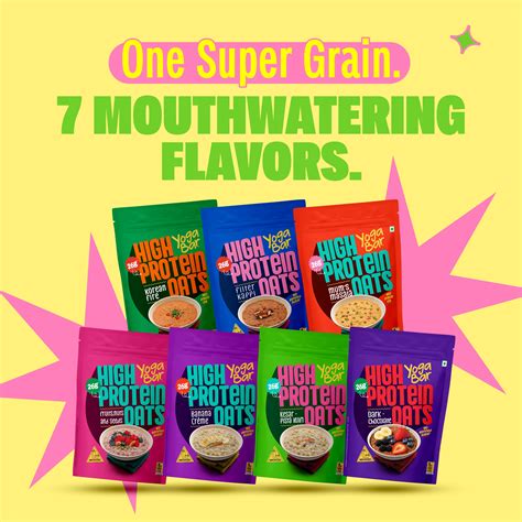 26g High Protein Oats Kesar Pista Kulfi | Protein-Rich Oats – Yoga Bars