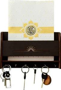 DESIGN4U 1 pocket with pen stand holder for home office bedroom ...