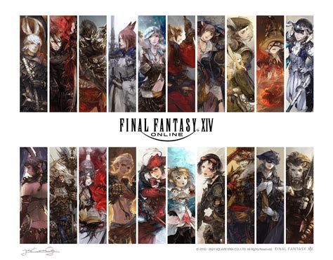 Final Fantasy 14 All Characters
