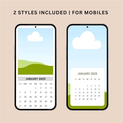 Editable 2025 Calendar Templates, Bundle, Canva Calendar, Photo ...