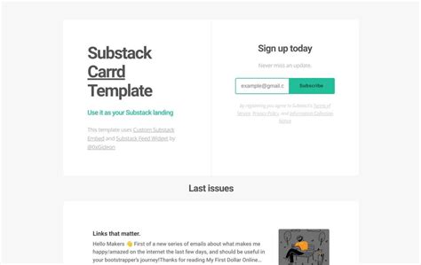Image result for Substack Email Newsletter