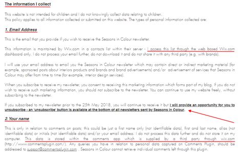 Image result for Wix Privacy Policy Tutorial