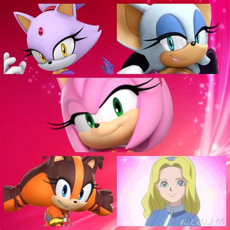 My Top 5 sonic female characters by Yussi2000 on DeviantArt