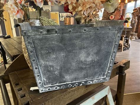 Galvanized Water Trough Table Galvanised Water Trough Planter Water