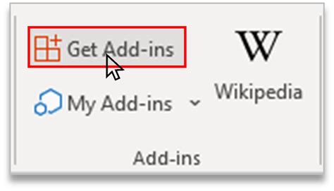 Install Add-Ins Word 2016 的图像结果