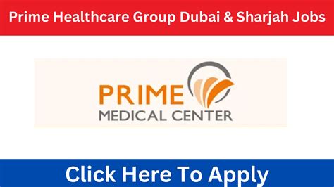 Prime Healthcare Group Careers in Dubai & Sharjah - jobzigo