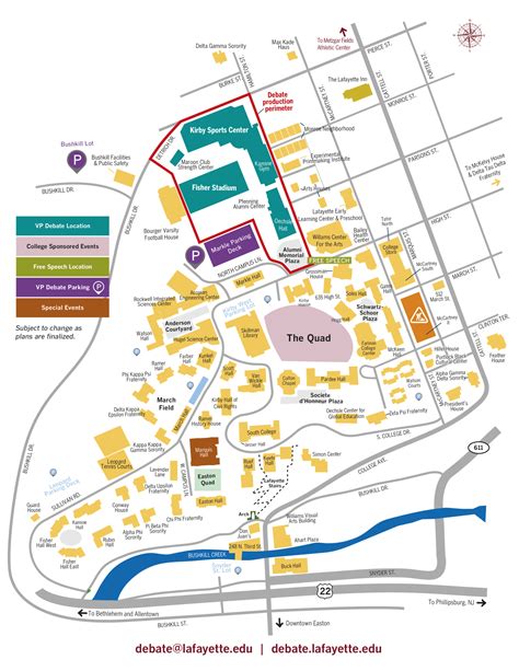 Lafayette College Map Snow Routes Purdue University Parking Purdue