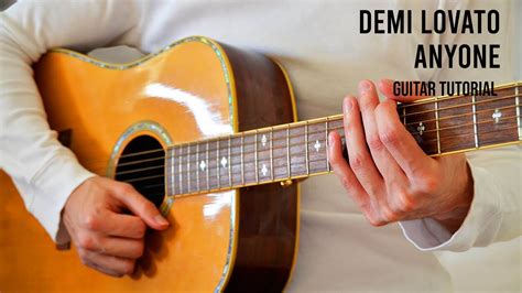 Demi Lovato - Anyone EASY Guitar Tutorial With Chords / Lyrics - Easy 2 ...