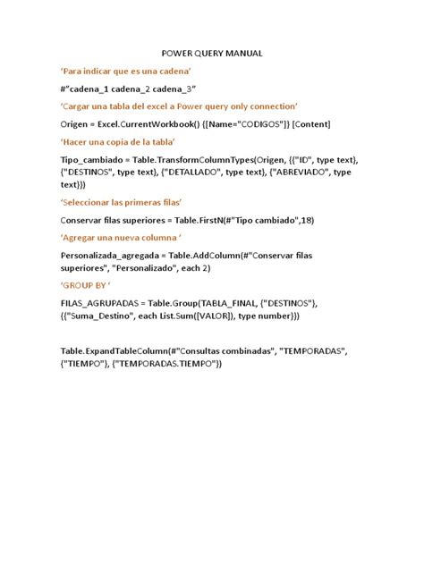 Image result for Power Query Manual PDF