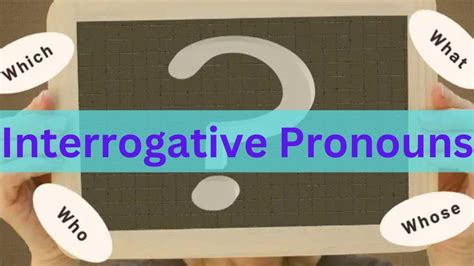 Image result for Interrogative Pronouns Examples