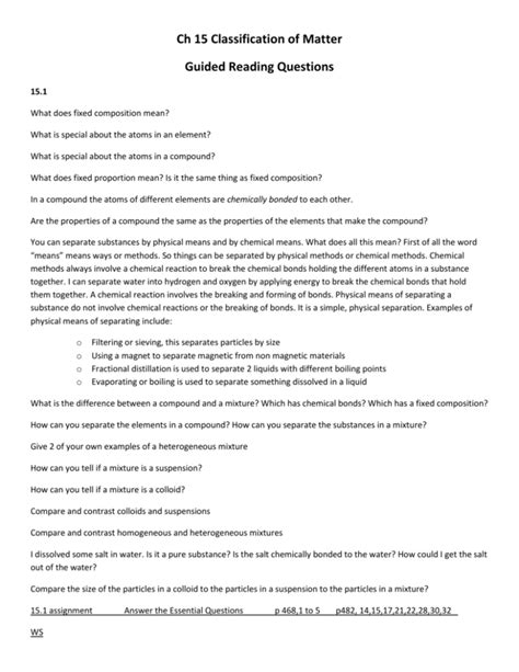 Classification of Matter Questions 的图像结果