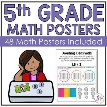 Image result for Math Posters for 5 Graders