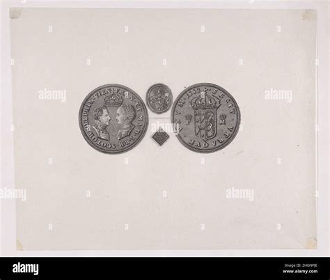 Medal commemorating the marriage of Mary, Queen of Scots to the Dauphin ...