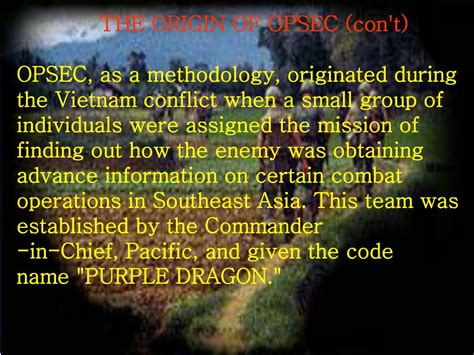 Image result for OPSEC Flow Chart