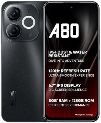 itel A80 | 120Hz Refresh Rate | Punch Hole Display | 50MP Super HDR Cam ...