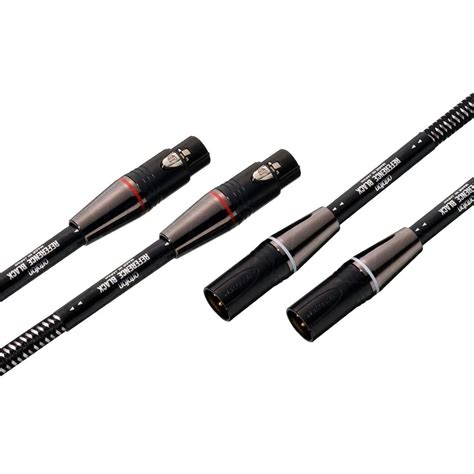 Ortofon Reference Black XLR Interconnect Cable — The Audio Co.