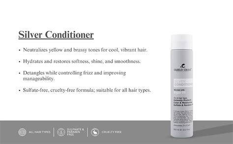 Buy Cabelo Chave Professional Silver Conditioner 300ml | Purple ...