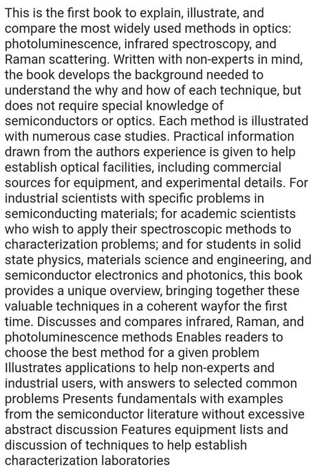 Photoluminescence spectroscopy principle - Brainly.in