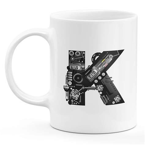 Buy Docile Trader Ceramic Coffee Mugs for Gift (Letter Text Name ...