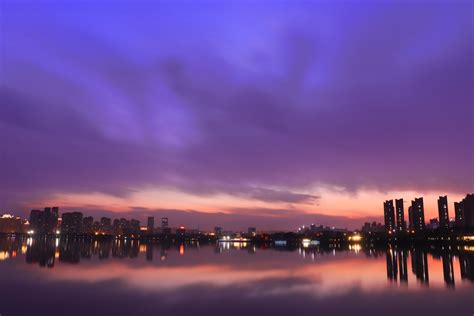 安徽省蚌埠市龙子湖夜景4k壁纸_4K风景图片高清壁纸_墨鱼部落格