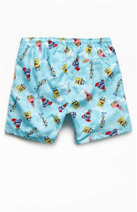 SpongeBob SquarePants 17" Swim Trunks | PacSun