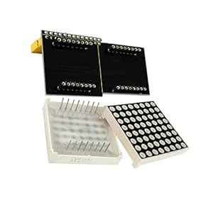 BIG BOOM® 16 x 8 LED Matrix Shield Module for Arduino for Raspberry Pi ...