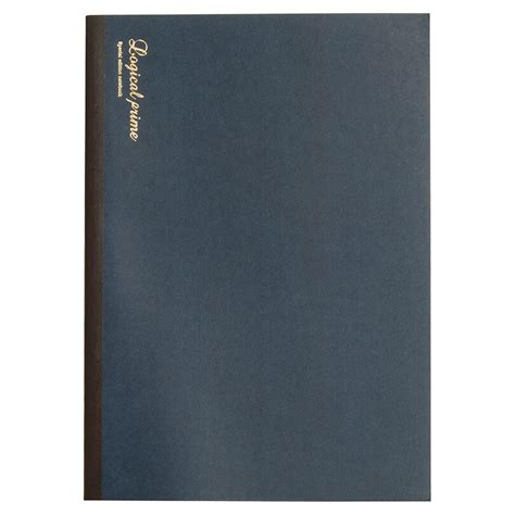 Logical Prime Stitch Bound Notebook (Line Ruled - A4) A-408 B