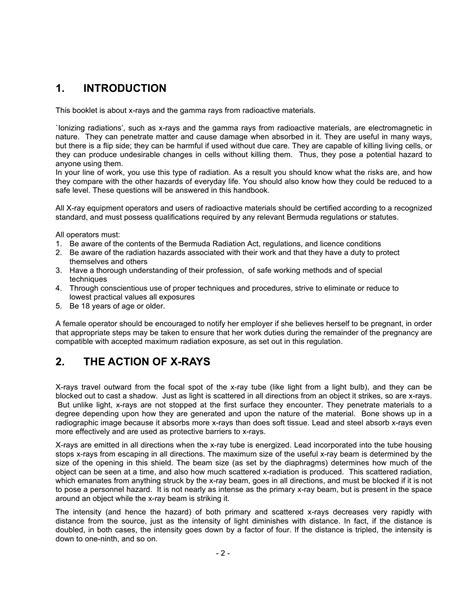 SOLUTION: Gbr109366 bmu radiation safety handbook 2001 - Studypool