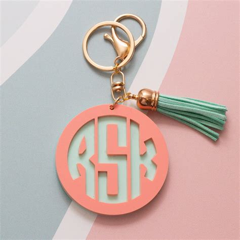 Image result for Monogram Keychain