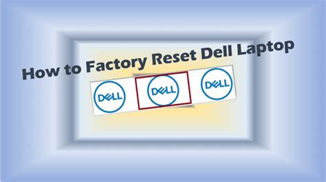Image result for Factory Reset Dell Computer
