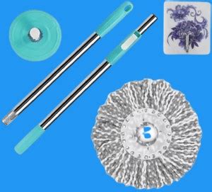 SPIRITUAL HOUSE Rapid Mop Stick 58 Mop Set Price in India - Buy ...