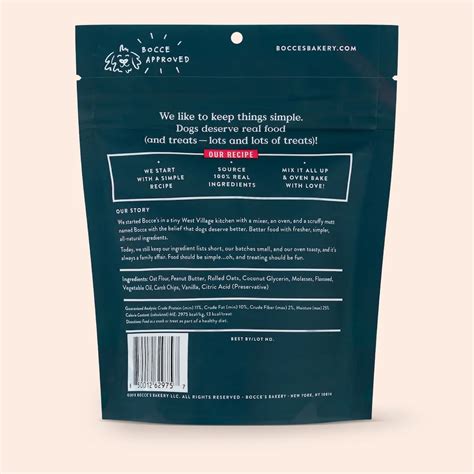 Bocce's Bakery Campfire S'mores Soft & Chewy Dog Treats, 6-oz pouch ...